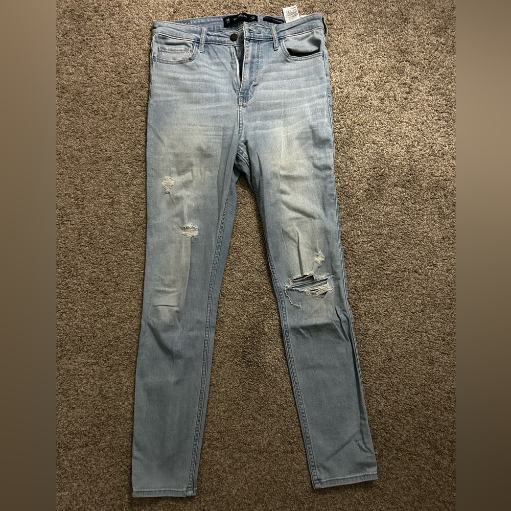 Hollister Light Wash Skinny Jeans